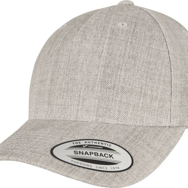 YP classics 5-panel premium curved visor snapback cap Thumbnail