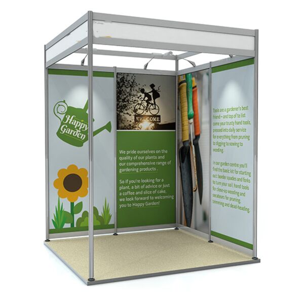 L-Shape Shell Scheme Foamex Graphics_2m X 2m  Thumbnail