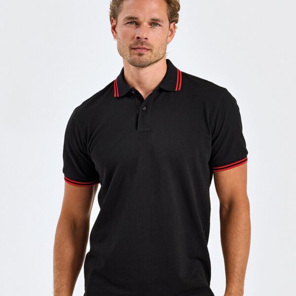 Men's tipped polo shirt Thumbnail